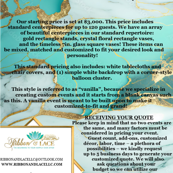 Event Design (Decoration Spectacular)